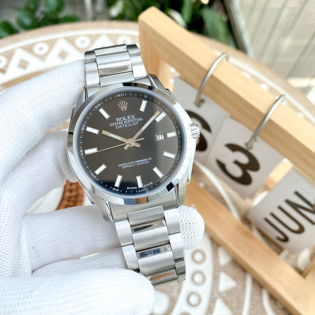 CLASSIC 40MM SMOOTH BEZEL STEEL CASE