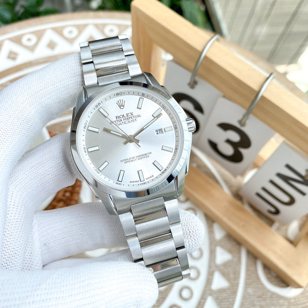 CLASSIC 40MM SMOOTH BEZEL STEEL CASE