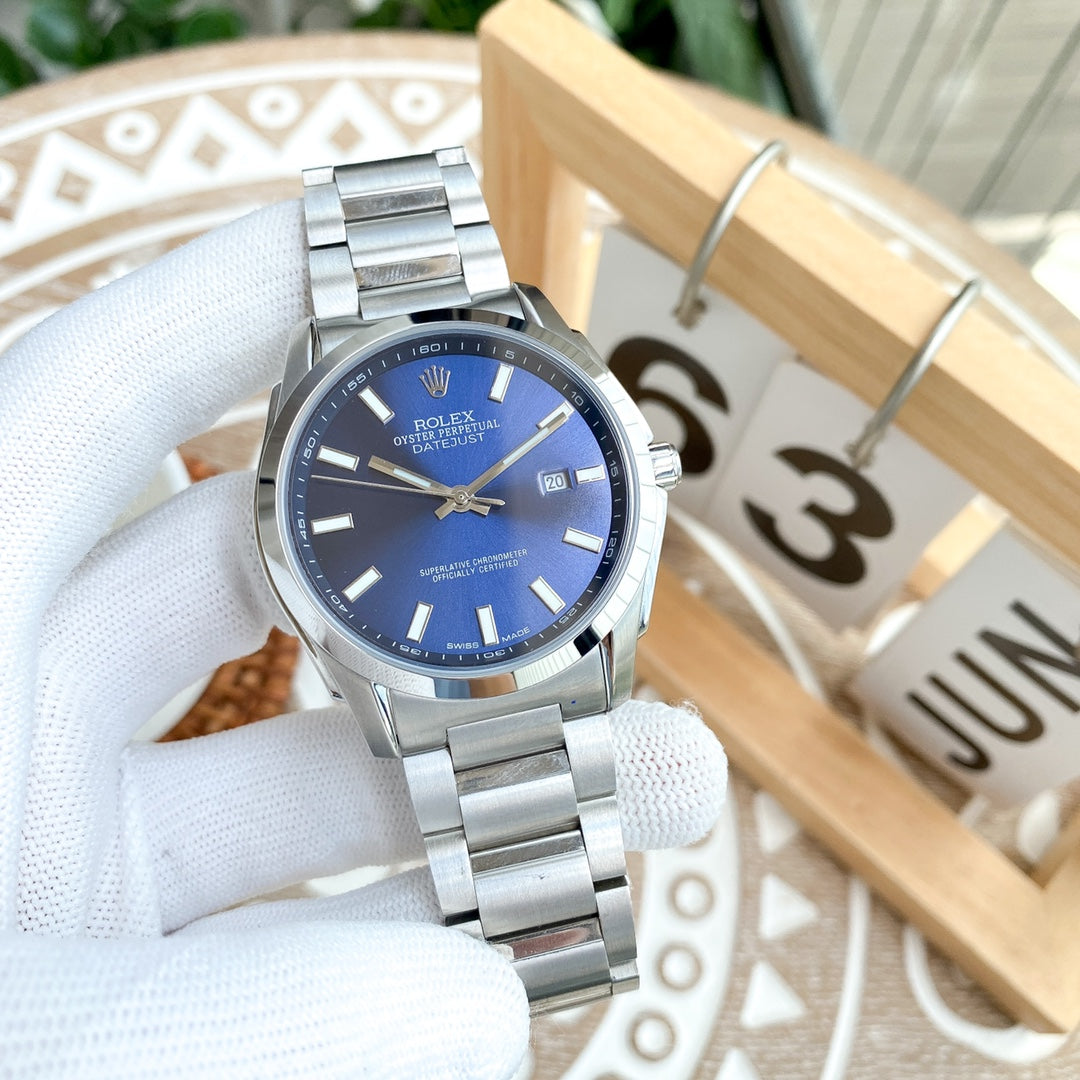 CLASSIC 40MM SMOOTH BEZEL STEEL CASE