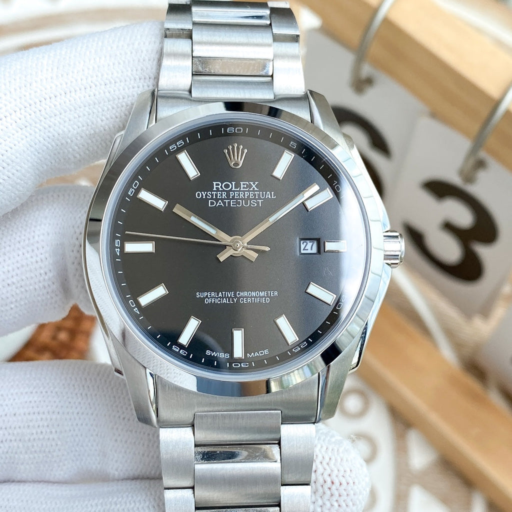 CLASSIC 40MM SMOOTH BEZEL STEEL CASE