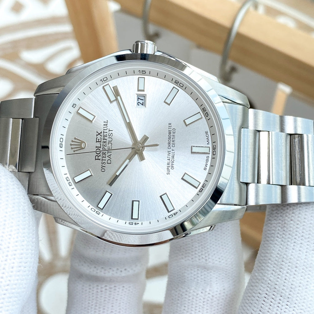 CLASSIC 40MM SMOOTH BEZEL STEEL CASE