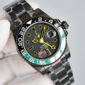 CLASSIC GMT DUAL-TONE GREEN & BLACK BEZEL WATCH