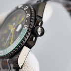 CLASSIC GMT DUAL-TONE GREEN & BLACK BEZEL WATCH