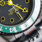 CLASSIC GMT DUAL-TONE GREEN & BLACK BEZEL WATCH