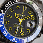 CLASSIC GMT DUAL-TONE GREEN & BLACK BEZEL WATCH
