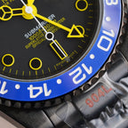 CLASSIC GMT DUAL-TONE GREEN & BLACK BEZEL WATCH