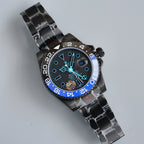 CLASSIC GMT DUAL-TONE GREEN & BLACK BEZEL WATCH