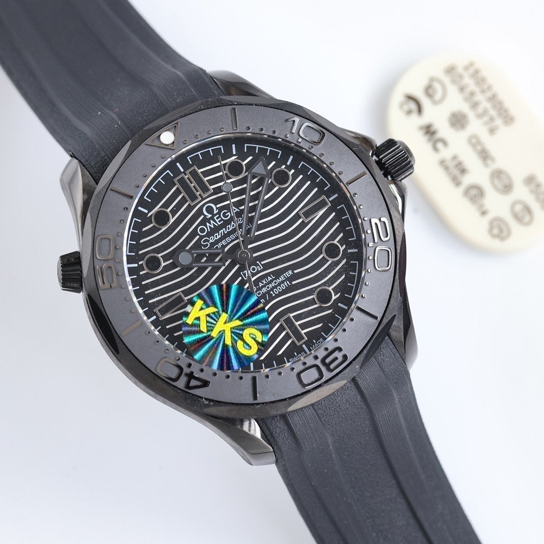 VARELLO CLASSIC DIVER 300M CO-AXIAL 42MM ALL BLACK