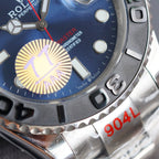 CLASSIC 40MM CERAMIC BEZEL BLUE DIAL WATCH