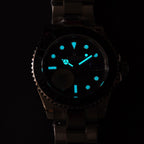 CLASSIC 40MM CERAMIC BEZEL BLACK DIAL WATCH