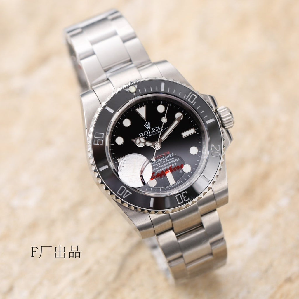 CLASSIC 40MM BLACK CUSTOM DIVE WATCH
