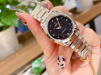 VARELLO CLASSIC  28MM QUARTZ STEEL BLACK DIAL