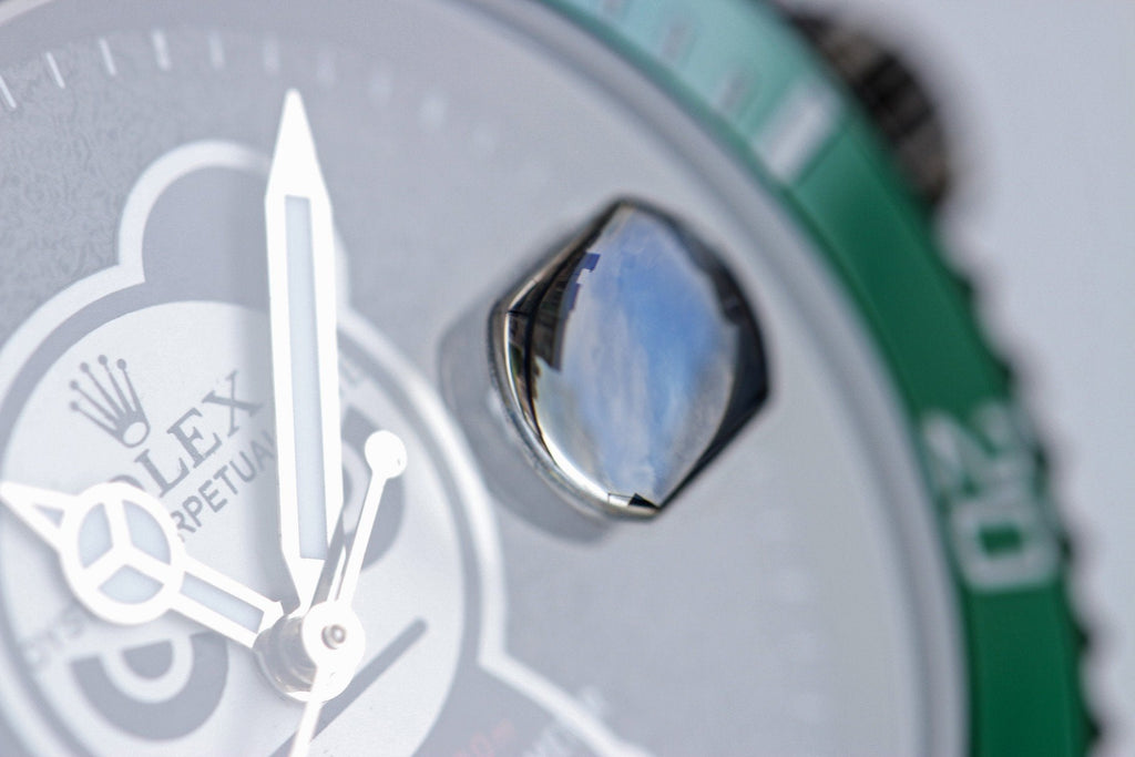 CLASSIC 40MM CUSTOM GREEN BEZEL BLACK BEAR DIAL DIVE WATCH