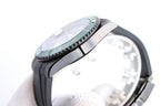 CLASSIC 40MM CUSTOM GREEN BEZEL BLACK BEAR DIAL DIVE WATCH