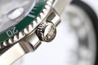 CLASSIC 40MM CUSTOM GREEN BEZEL BLACK BEAR DIAL DIVE WATCH
