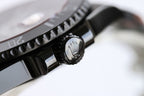 CLASSIC 40MM CUSTOM GREEN BEZEL BLACK BEAR DIAL DIVE WATCH