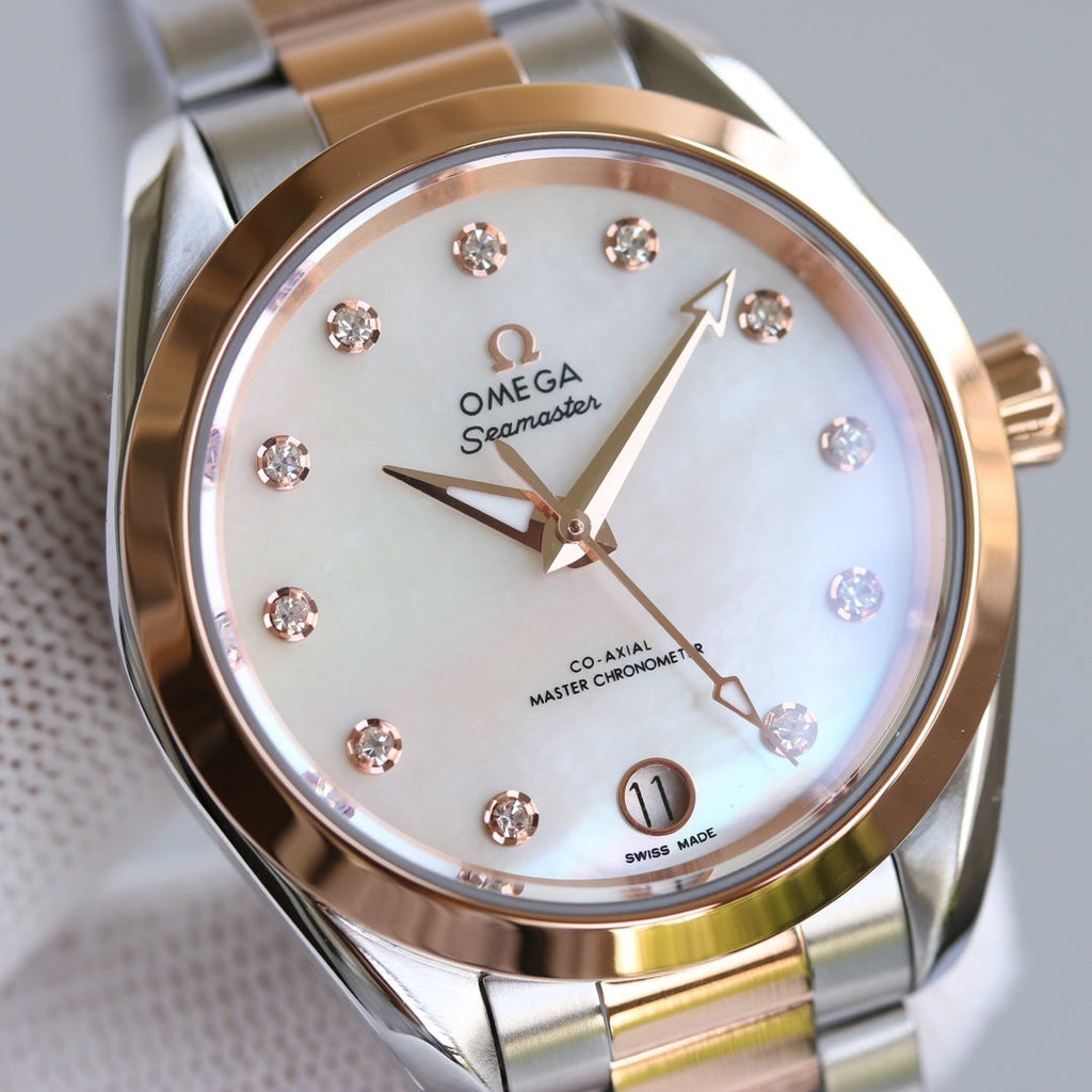 VARELLO CLASSIC  34MM ROSE GOLD STEEL