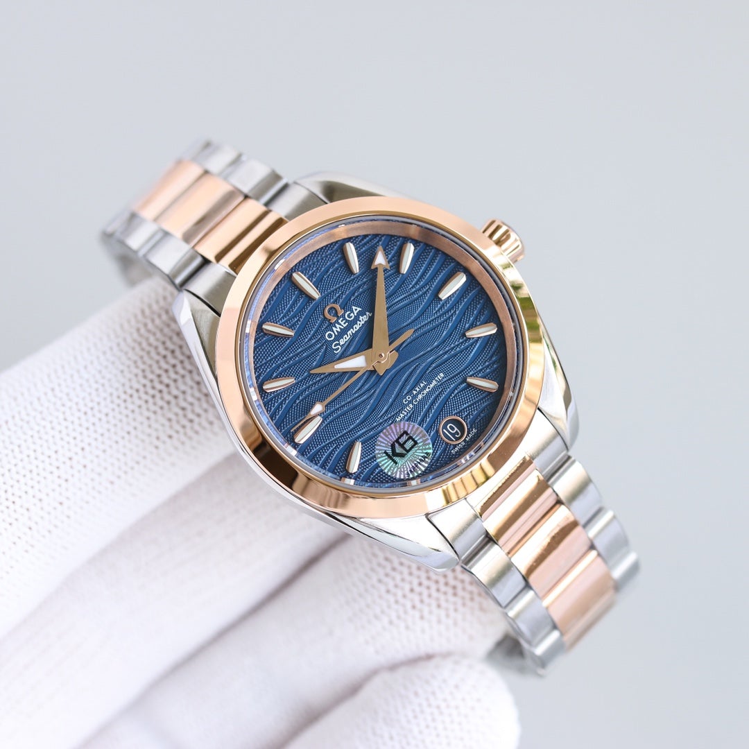 VARELLO CLASSIC  34MM ROSE GOLD STEEL
