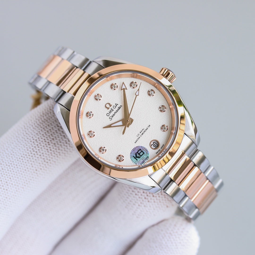 VARELLO CLASSIC  34MM ROSE GOLD STEEL