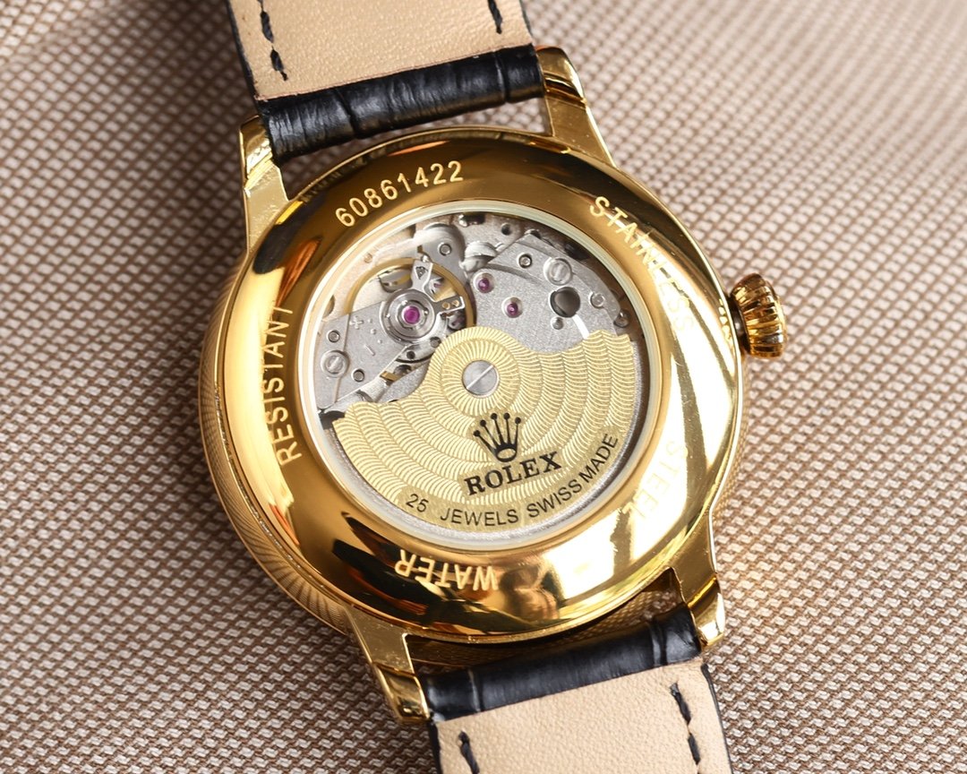 CLASSIC 41MM WHITE DIAL DIAMOND NUMERAL WATCH