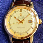 CLASSIC 41MM GOLD CASE DIAMOND NUMERALS