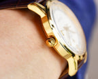 CLASSIC 41MM GOLD CASE DIAMOND NUMERALS