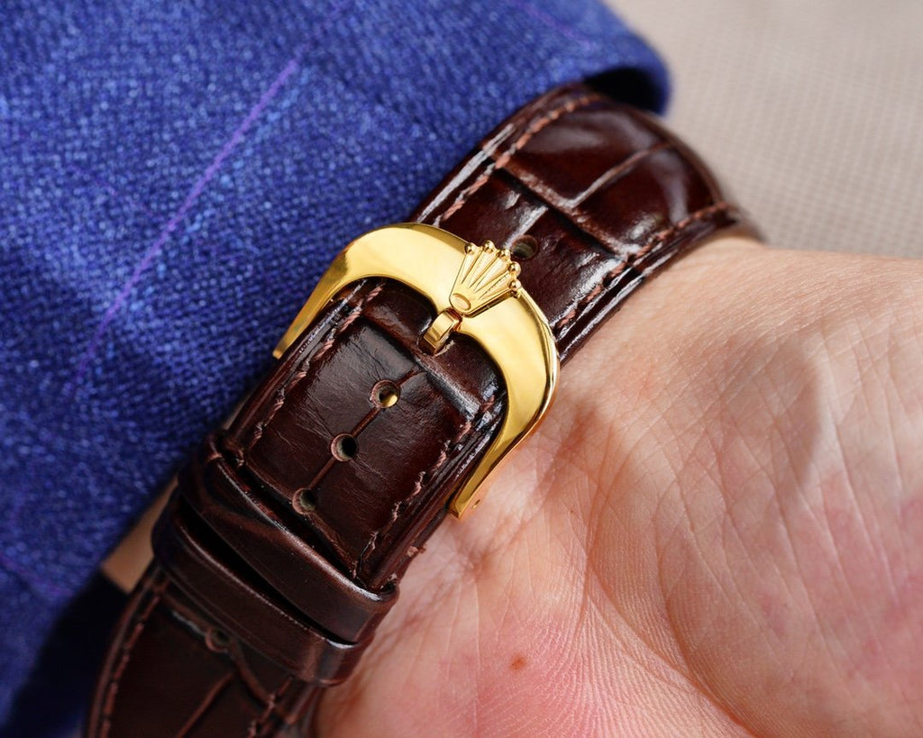 CLASSIC 41MM GOLD CASE DIAMOND NUMERALS