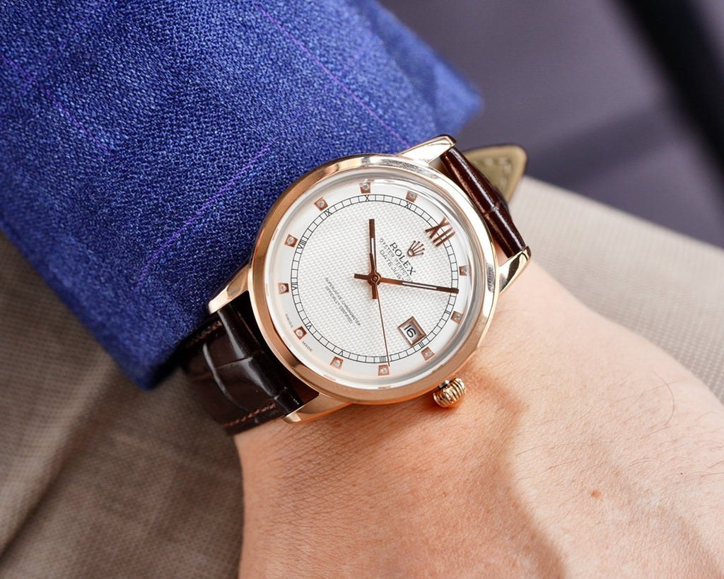 CLASSIC 41MM STAINLESS STEEL DIAMOND NUMERAL WATCH