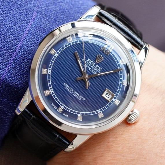 CLASSIC 41MM STAINLESS STEEL DIAMOND NUMERAL WATCH