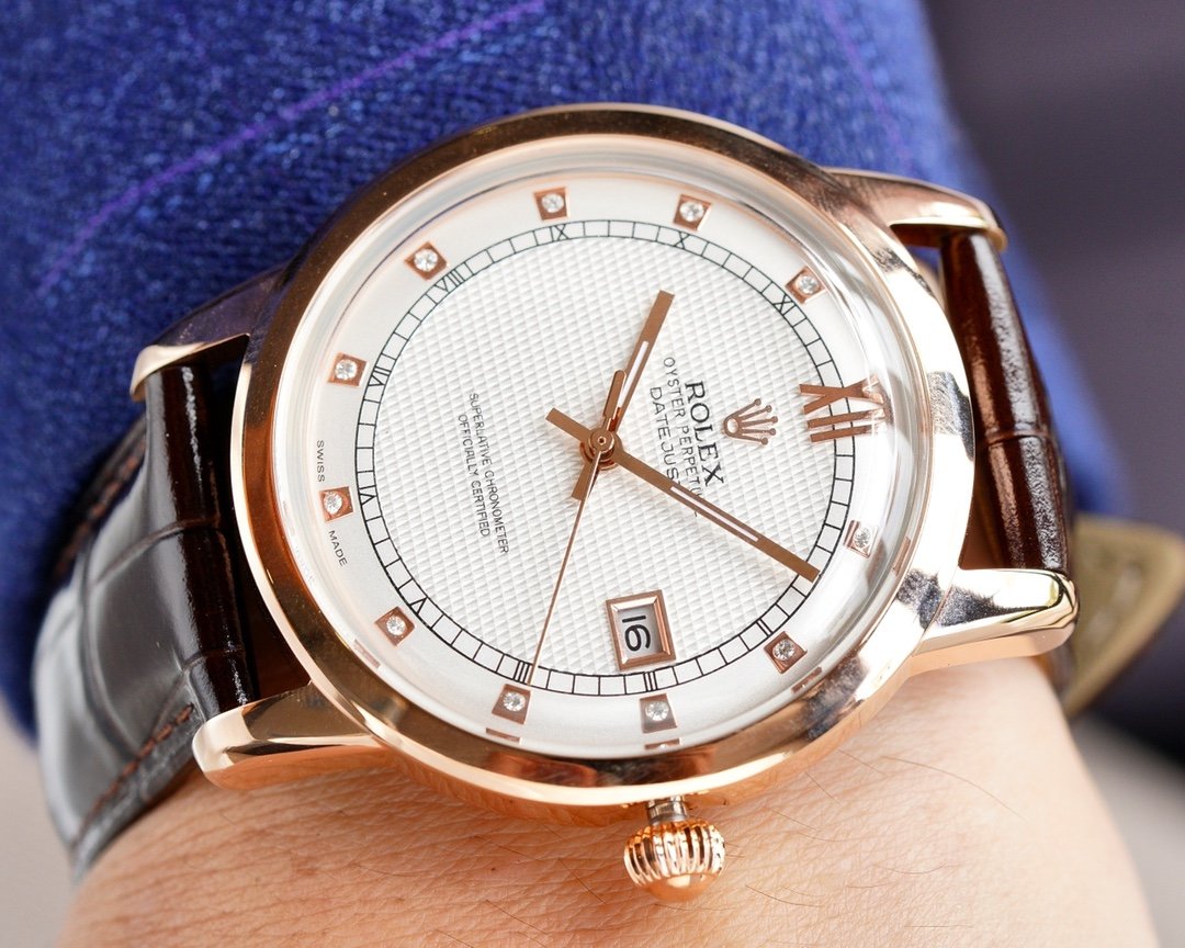 CLASSIC 41MM STAINLESS STEEL DIAMOND NUMERAL WATCH