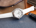 VARELLO CLASSIC  LADYMATIC 31MM DIAMOND BEZEL MOP DIAL