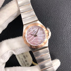 VARELLO CLASSIC 27MM QUARTZ GOLD STEEL MOP DIAL