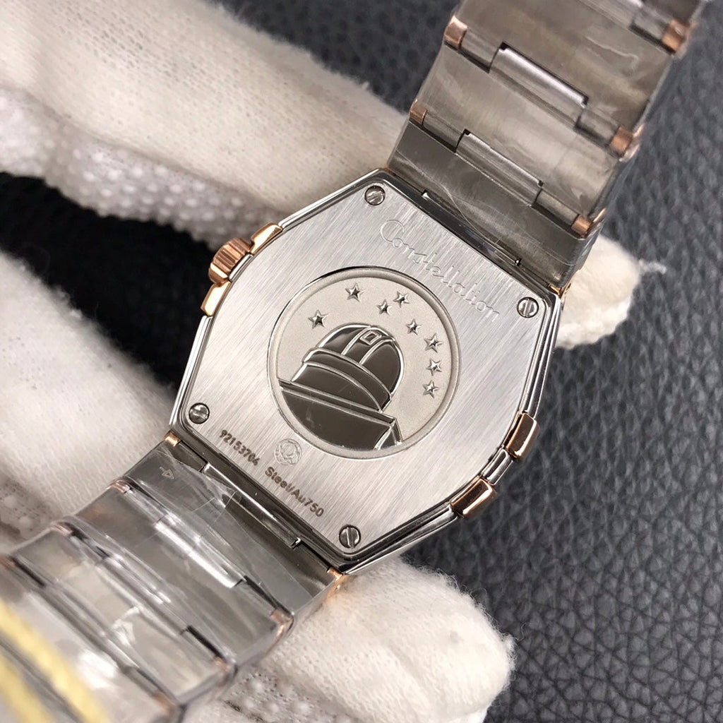 VARELLO CLASSIC 27MM QUARTZ GOLD STEEL MOP DIAL