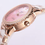 VARELLO CLASSIC 33MM AUTOMATIC MOP DIAL DIAMOND BEZEL