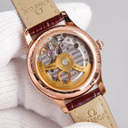 VARELLO CLASSIC 33MM AUTOMATIC ROSE GOLD DIAMOND BEZEL