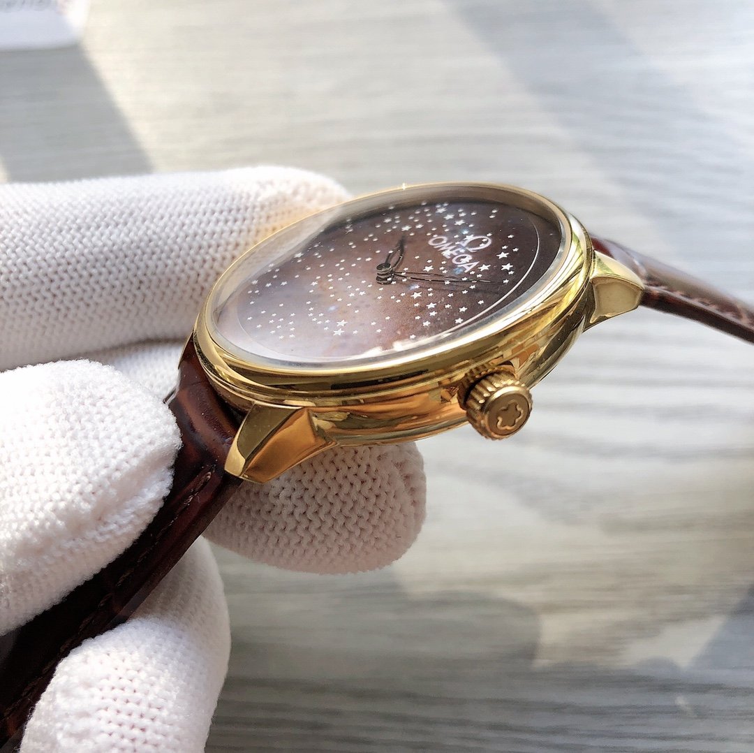 VARELLO CLASSIC 40 GOLD CASE STARDUST DIAL