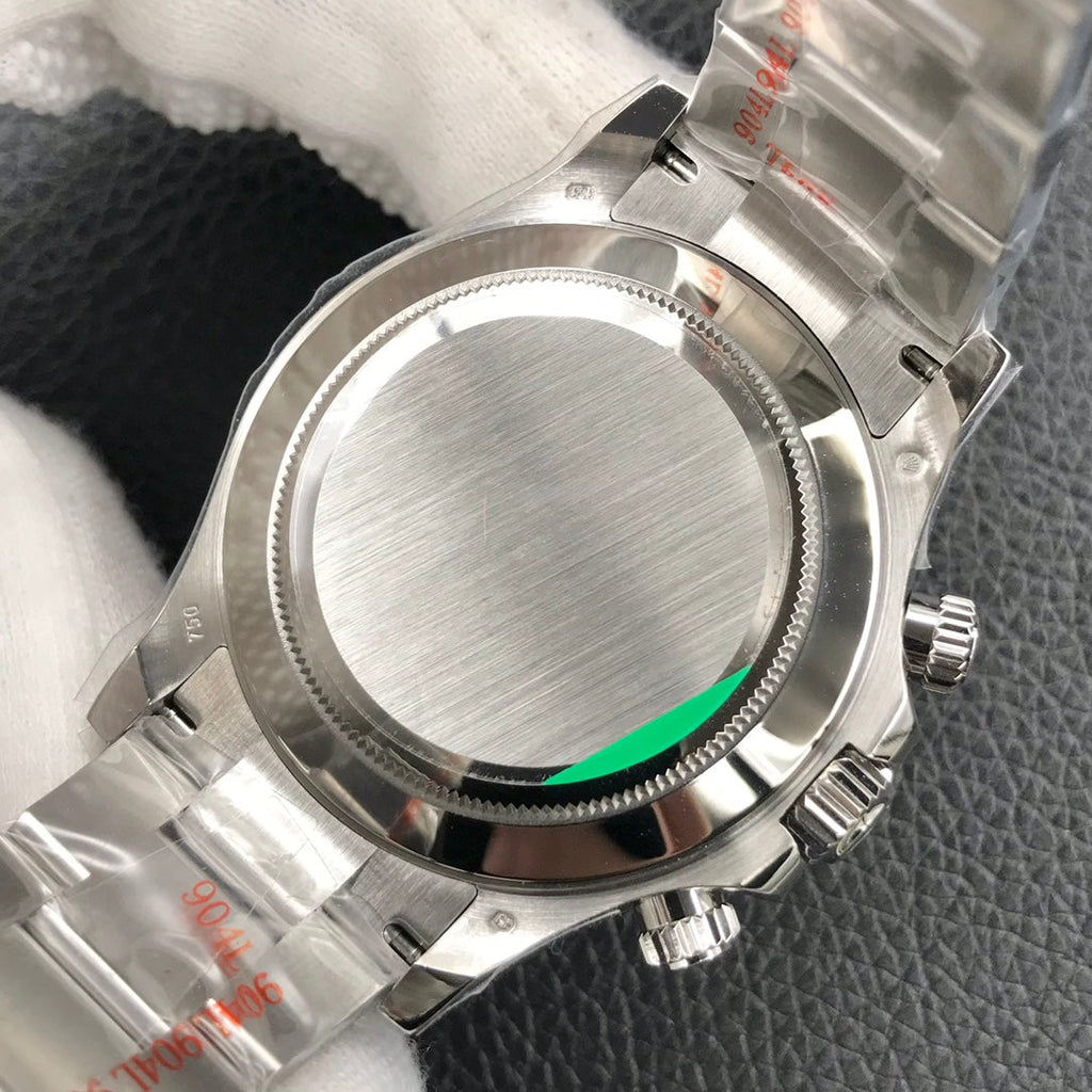 CLASSIC 40MM METEORITE DIAL ROMAN NUMERAL CHRONOGRAPH WATCH