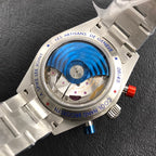 CLASSIC 40MM BLUE CERAMIC BEZEL CHRONOGRAPH WATCH