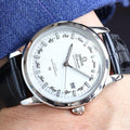 VARELLO VARELLO CLASSIC 40MM WHITE DIAL ANNUAL CALENDAR