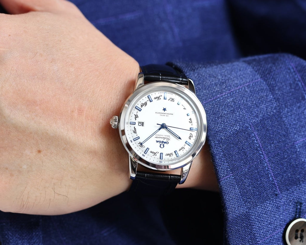 VARELLO VARELLO CLASSIC 40MM WHITE DIAL ANNUAL CALENDAR