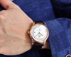 VARELLO VARELLO CLASSIC 40MM WHITE DIAL ANNUAL CALENDAR