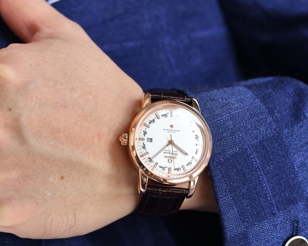 VARELLO VARELLO CLASSIC 40MM WHITE DIAL ANNUAL CALENDAR