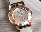 VARELLO VARELLO CLASSIC 40MM WHITE DIAL ANNUAL CALENDAR