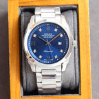 CLASSIC 41MM SMOOTH BEZEL DIAMOND NUMERAL WATCH