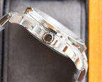 CLASSIC 41MM SMOOTH BEZEL DIAMOND NUMERAL WATCH