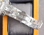 CLASSIC 41MM SMOOTH BEZEL DIAMOND NUMERAL WATCH