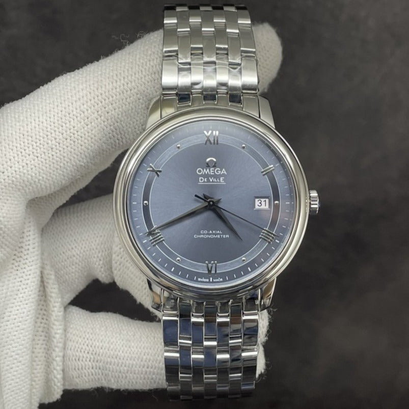 VARELLO CLASSIC PRESTIGE 39.5MM STEEL BLUE DIAL