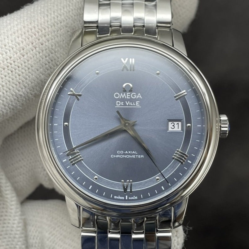 VARELLO CLASSIC PRESTIGE 39.5MM STEEL BLUE DIAL