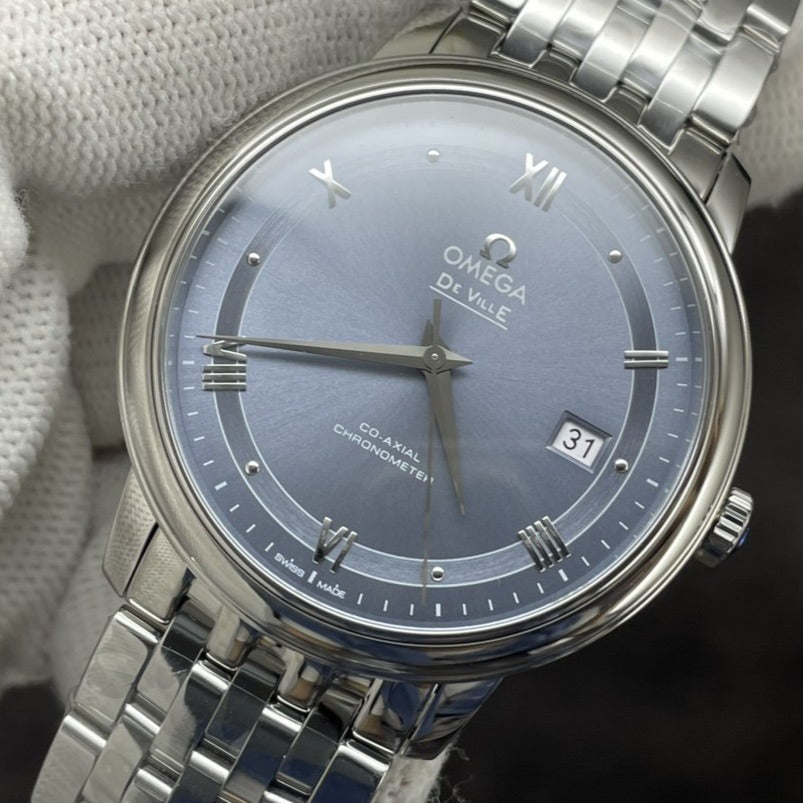 VARELLO CLASSIC PRESTIGE 39.5MM STEEL BLUE DIAL