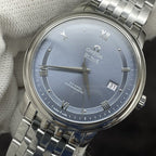 VARELLO CLASSIC PRESTIGE 39.5MM STEEL BLUE DIAL